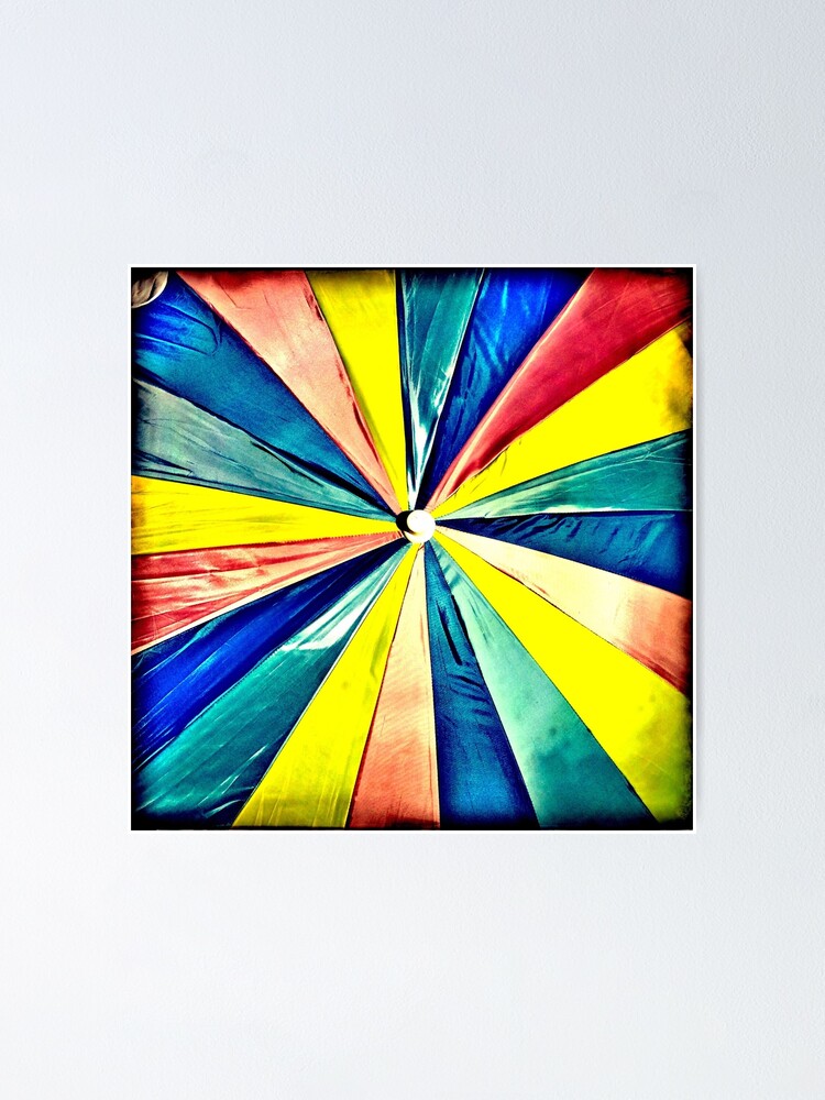 Alternate view of Under My Umbrella - Bright Art Photography Poster