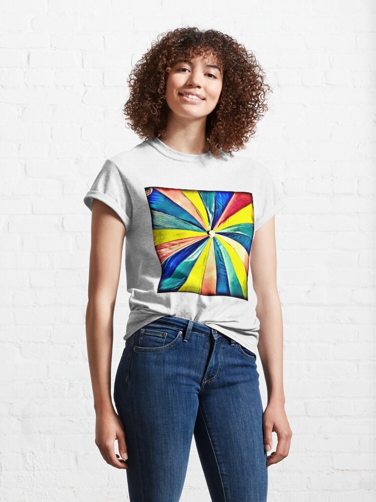 Alternate view of Under My Umbrella - Bright Art Photography Classic T-Shirt