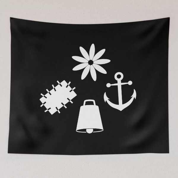 Item preview, Good Time - Jumbo White on Black designed and sold by ChristianWiley.