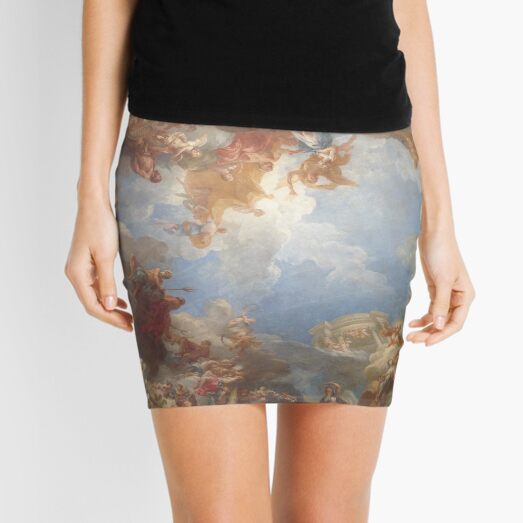 Versailles Ceiling Art Mini Skirt