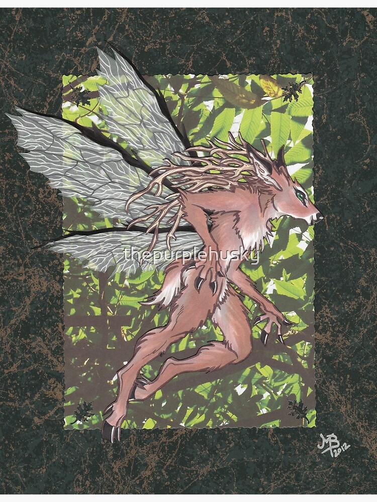 Deer Fae by thepurplehusky