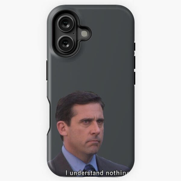 Item preview, Michael Scott I Understand Nothing (Dark Color) designed and sold by christophjoseph.
