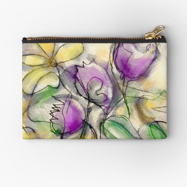 A Lively Bunch Zipper Pouch