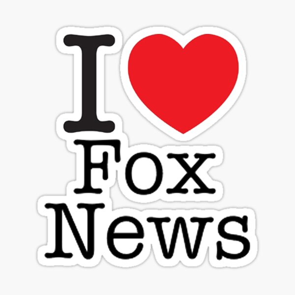 Fox News Stickers Redbubble - fox news decal roblox