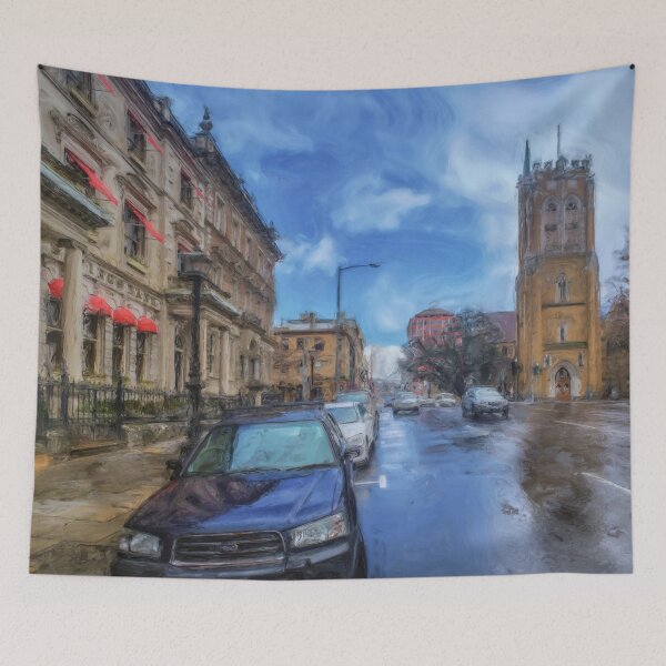 Item preview, Murray St. on a wet Sunday Morning; Hobart; Tasmania. designed and sold by Matnev110.