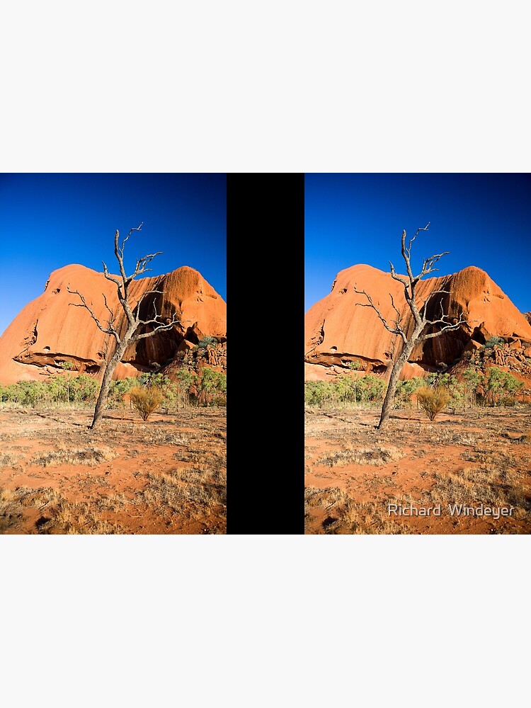Artwork view, Another face of Uluru designed and sold by Richard  Windeyer