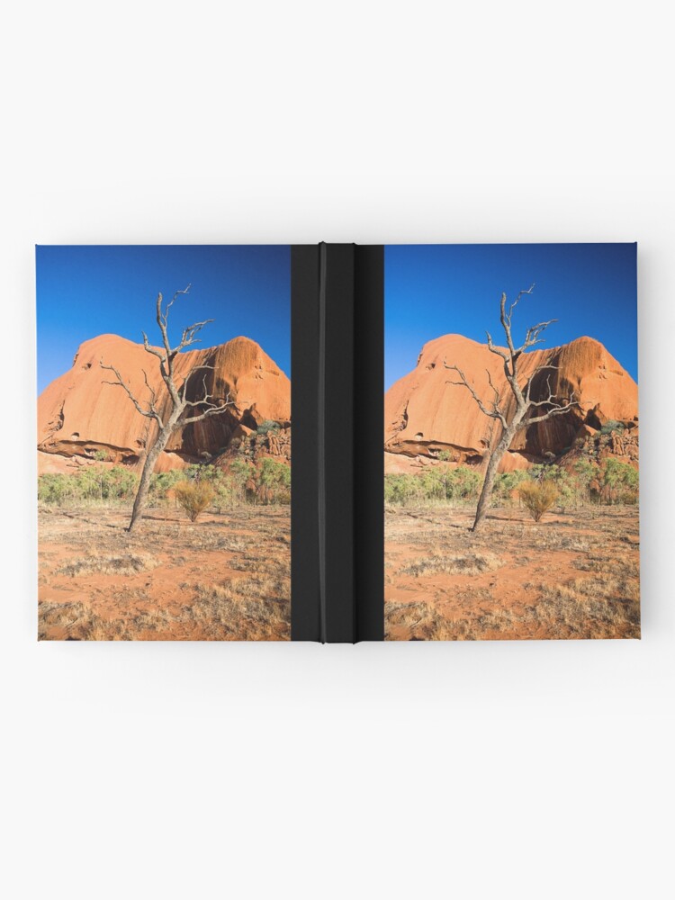 Thumbnail 2 of 3, Hardcover Journal, Another face of Uluru designed and sold by Richard  Windeyer.