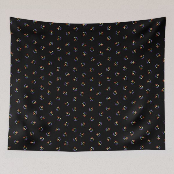 Item preview, Anchors Away - Tiny Pride on Black designed and sold by ChristianWiley.