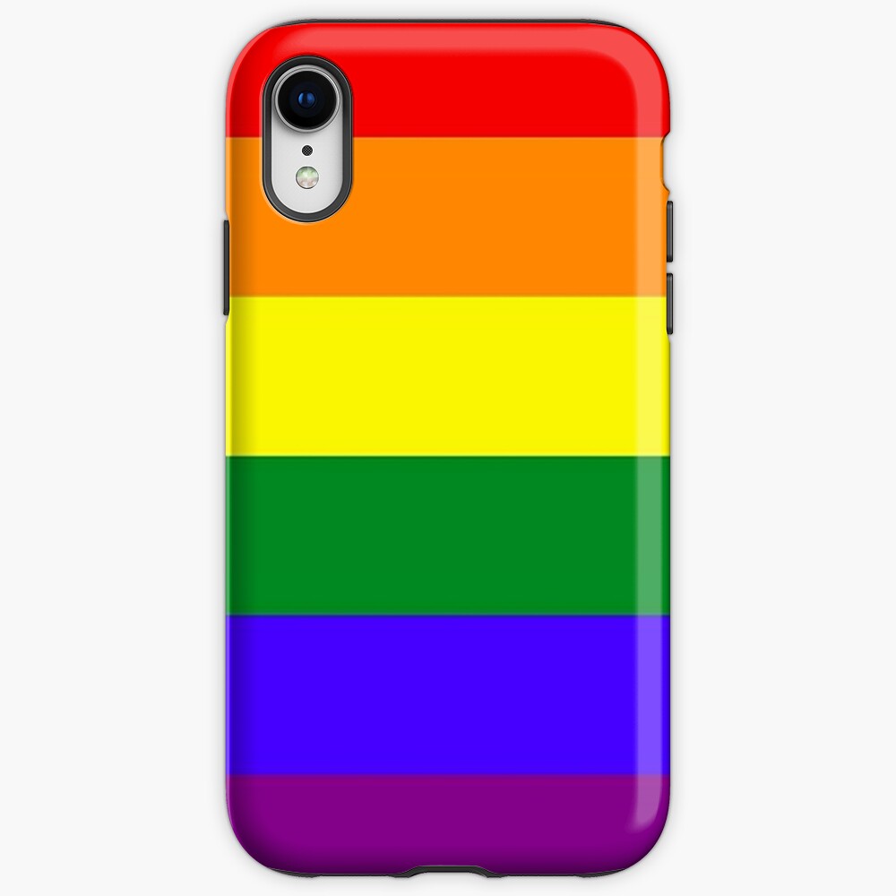 Rainbow LGBTA Flag iPhone Case
