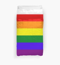 Regenbogen LGBTA Flagge Bettbezug