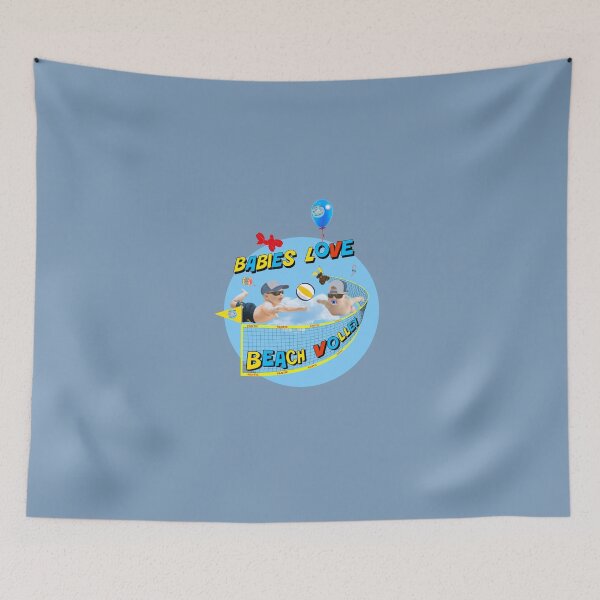 Item preview, Babies beach volleyball designed and sold by midoclique.