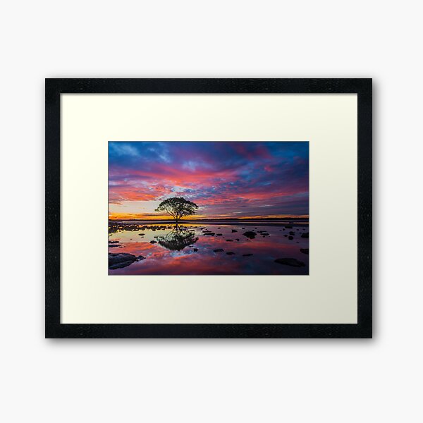 Australian Sunset Framed Art Print