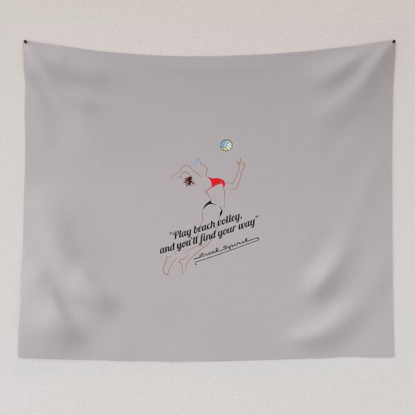 Item preview, beach volleyball silouhette designed and sold by midoclique.