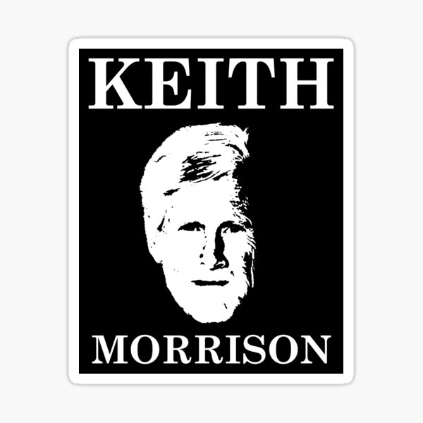 “Keith Morrison Sticker-Poster-1” Sticker for Sale by threeampersands