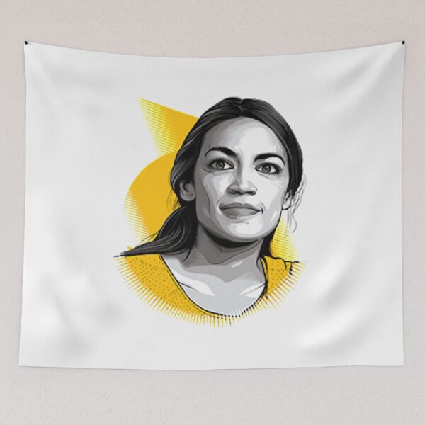 Aperçu de l'œuvre Alexandrie Ocasio-Cortez créée et vendue par joshuanaaa.