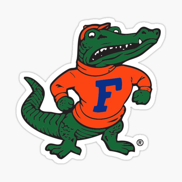 Florida Gators Vintage Albert Sticker