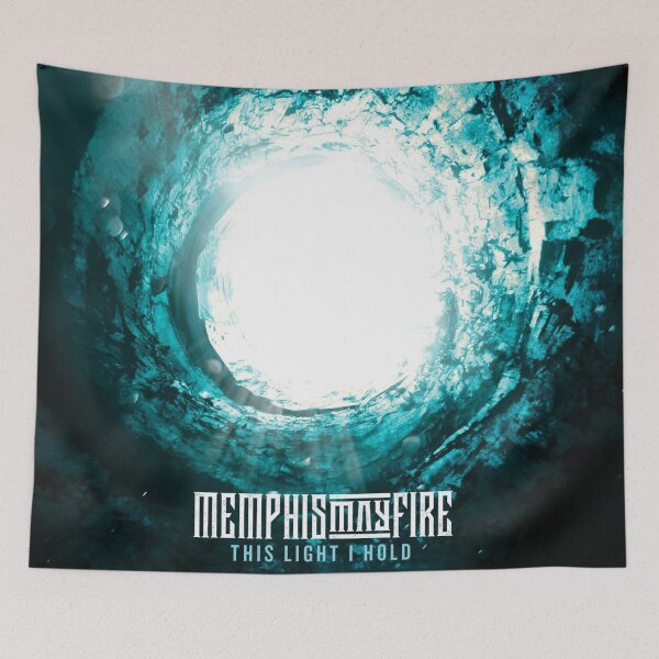 Item preview, Memphis May Fire This Light I Hold (Wall Flag size) designed and sold by jakemurray21.