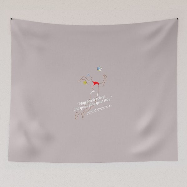 Item preview, Beach volley silhouette bis designed and sold by midoclique.