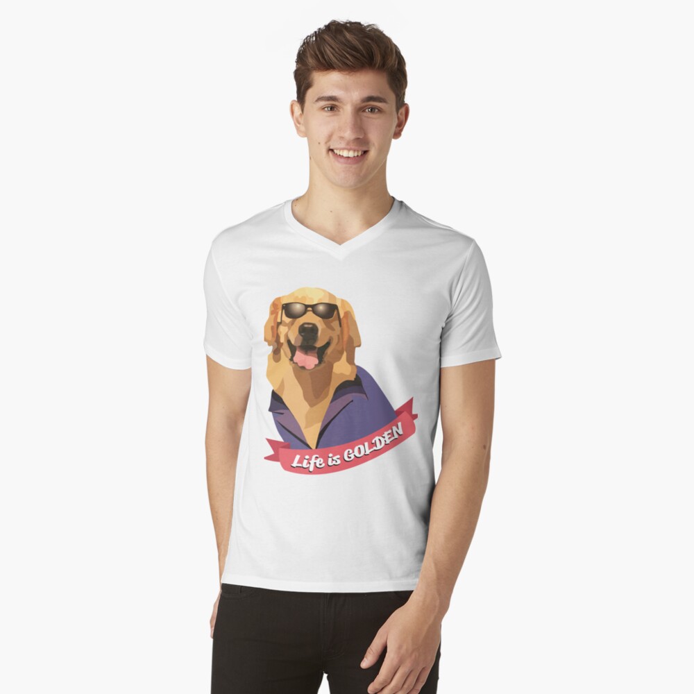 Artikel-Vorschau von T-Shirt mit V-Ausschnitt, designt und verkauft von bilesandstiles.