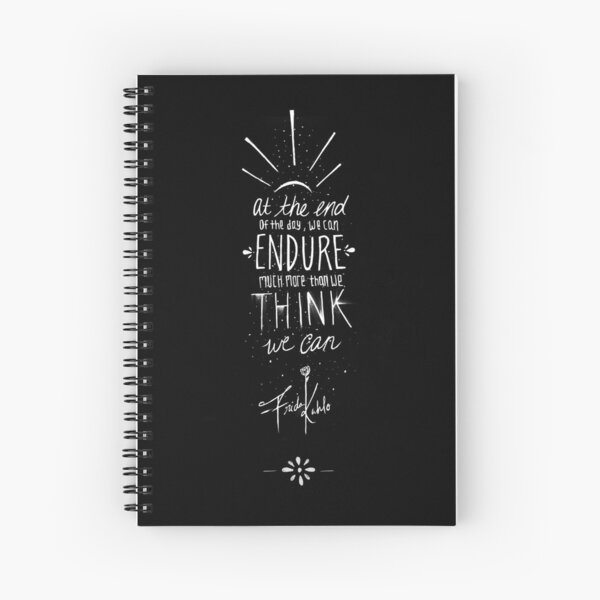 At The End Of The Day Spiral Notebook