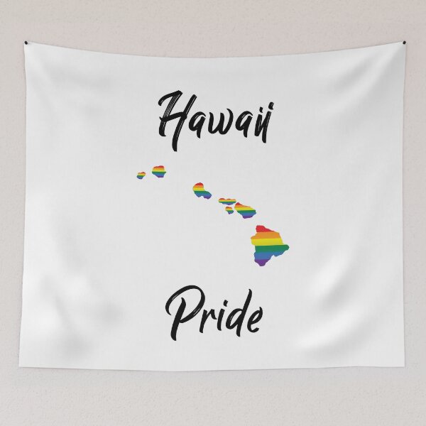 Item preview, Hawaii Pride LGBT Gay Lesbian Bisexual Gift designed and sold by frankiewillie.
