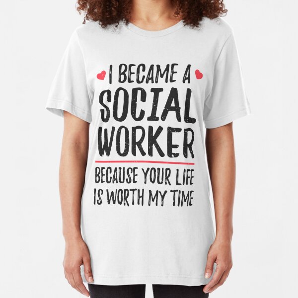 future social worker t shirt