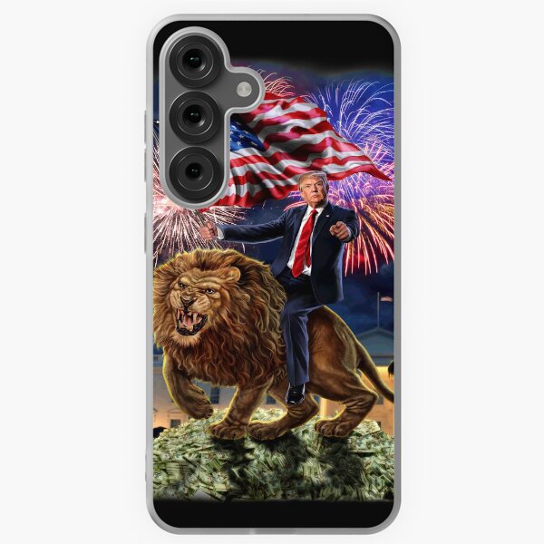 Item preview, Republican President Donald Trump Riding War Lion designed and sold by Fox-Republic.