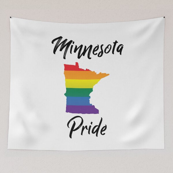 Item preview, Minnesota Pride LGBT Gay Lesbian Bisexual Gift designed and sold by frankiewillie.