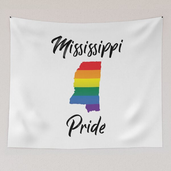 Item preview, Mississippi Pride LGBT Gay Lesbian Bisexual Gift designed and sold by frankiewillie.