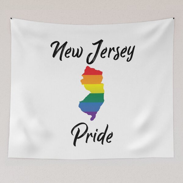 Item preview, New Jersey Pride LGBT Gay Lesbian Bisexual Gift designed and sold by frankiewillie.