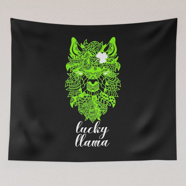 Item preview, St Patricks Day Cute Lucky Llama Gift For Men & Women designed and sold by Sapphire Star.