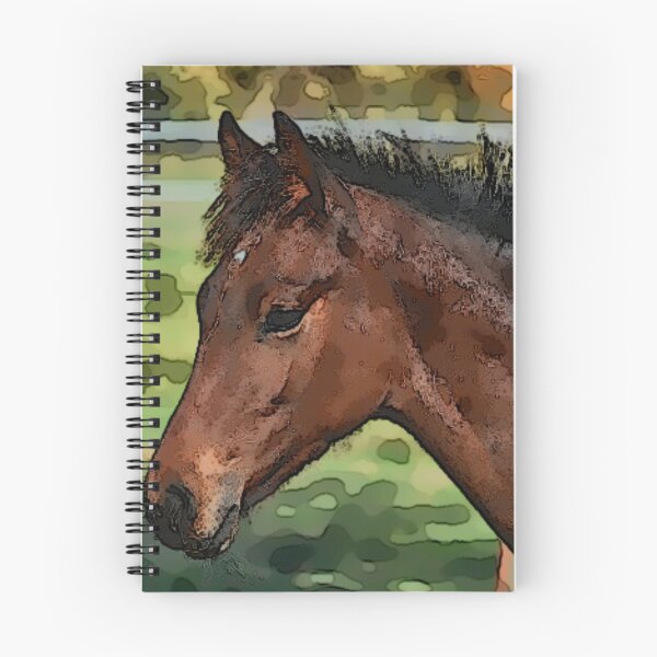 Item preview, Beautiful Horse Painted Photo Image designed and sold by Poetic Patterns Studio.