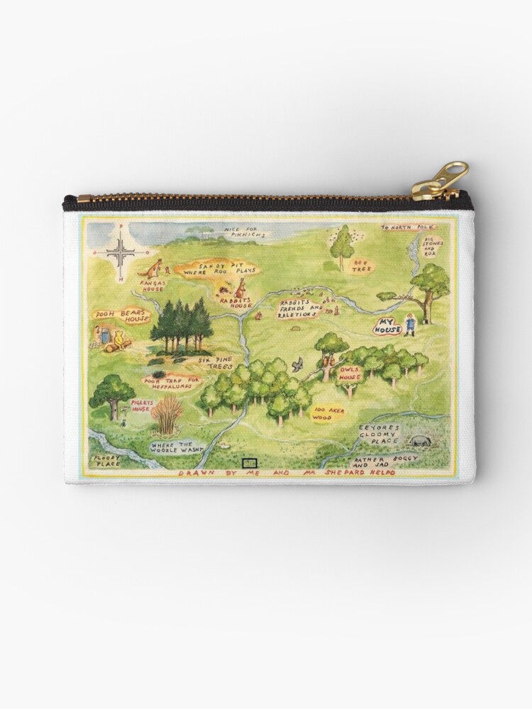 Disney Pooh /& Friends Hundred Acre Woods Unisex Gift Bag NWT