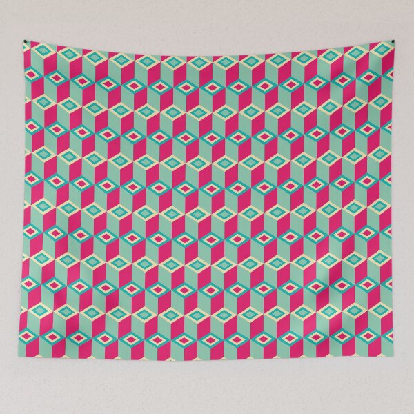 Item preview, Isometric Block Pattern designed and sold by lizious.