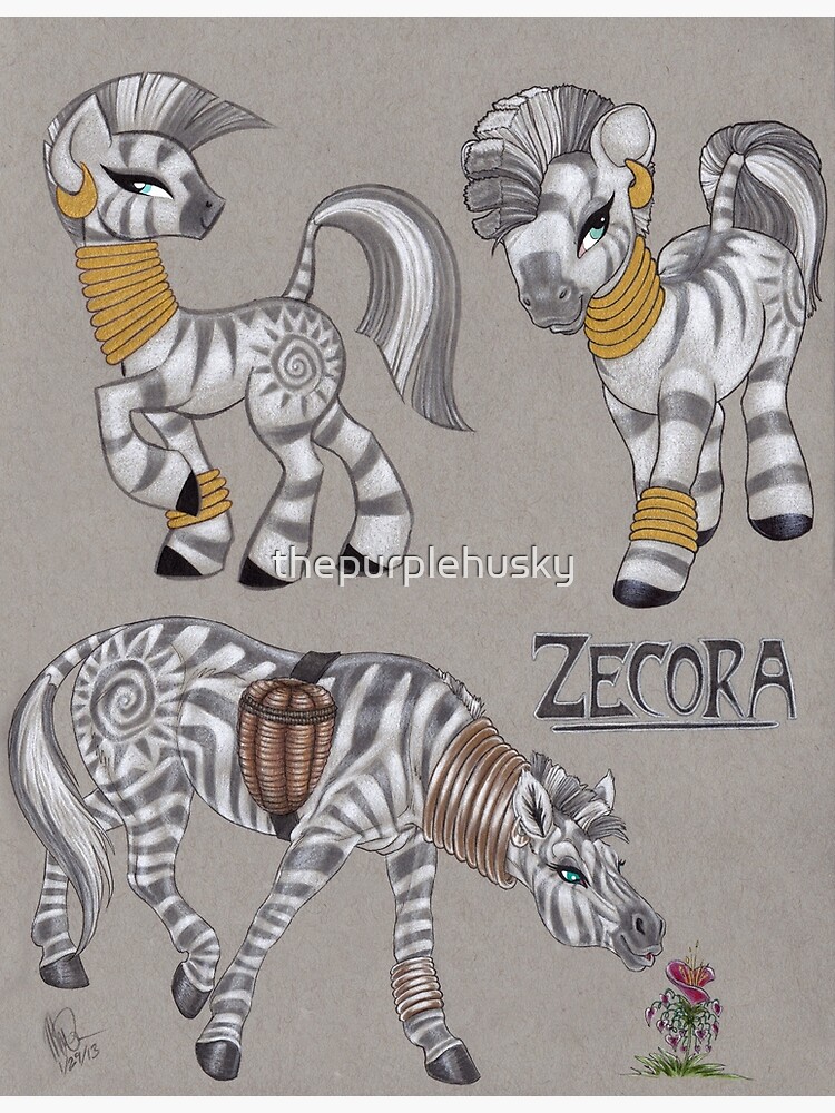 Zecora Doodles by thepurplehusky