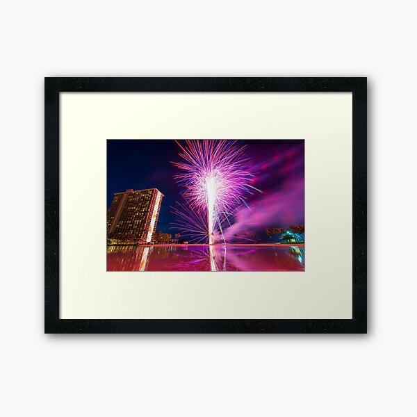 Baby You're A Firework Framed Art Print