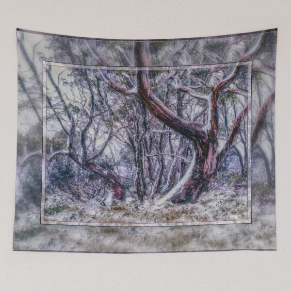 Item preview, Alpine Eucalypts & Snow#3 designed and sold by Matnev110.