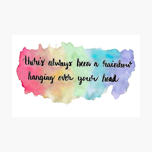 Rainbow Photographic Print