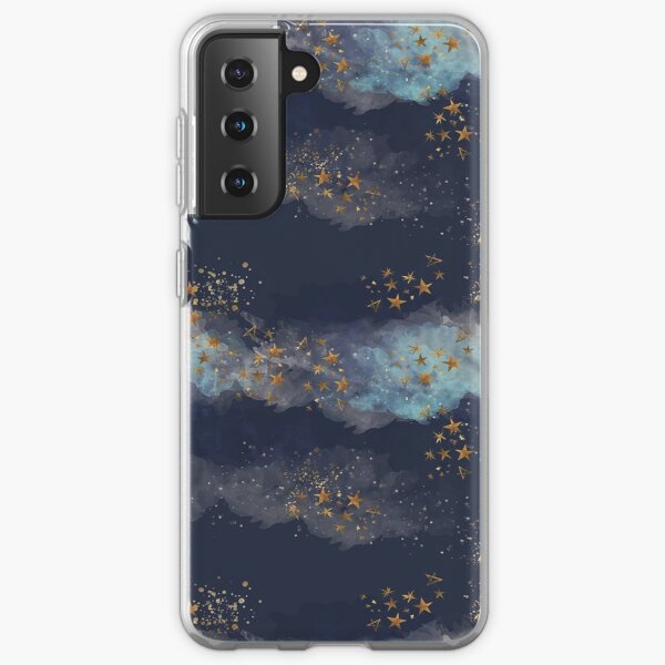 Night Sky & Stars - iPhone & Samsung Galaxy Hüllen Samsung Galaxy Flexible Hülle