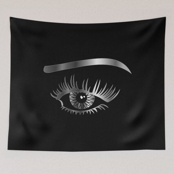 Item preview, Silver eye with eyebrow and details inside  designed and sold by Shawlin Islam.