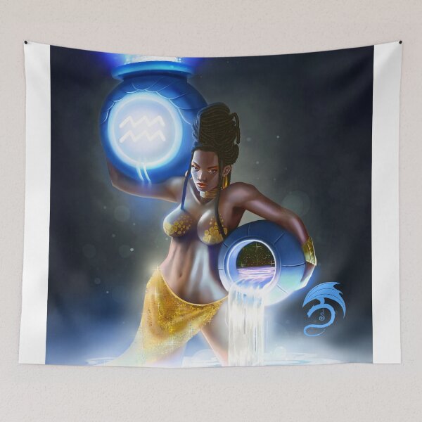 Item preview, Zodiac: Female Aquarius designed and sold by dracanima.