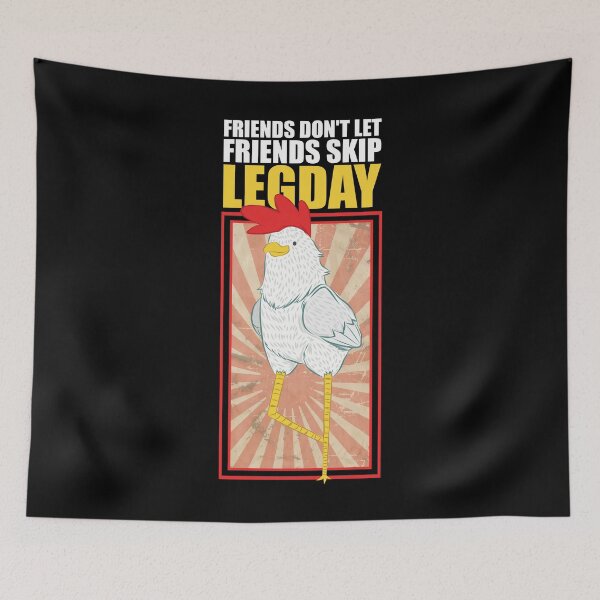 Item preview, Don't Let Friends Skip Legday Tshirt designed and sold by alexngn.
