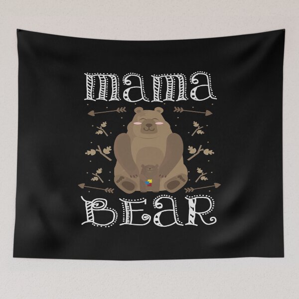 Item preview, Autism Mama Bear Autistic Child Awareness Day Gift designed and sold by Pubi.