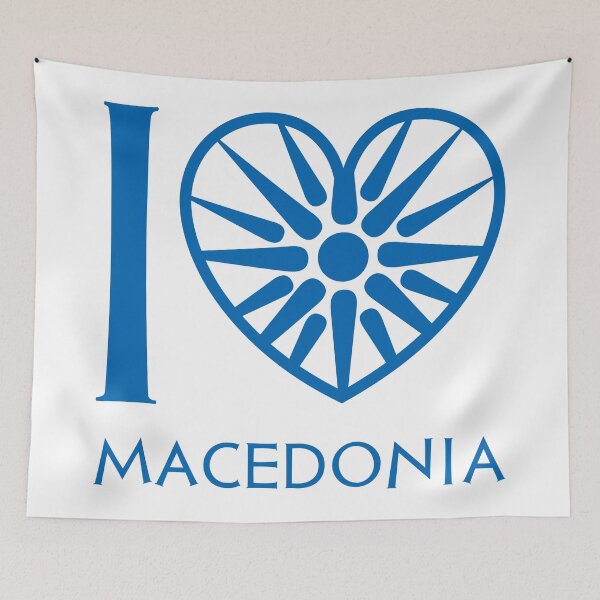 Item preview, I love Macedonia designed and sold by Lefteris Betsis.