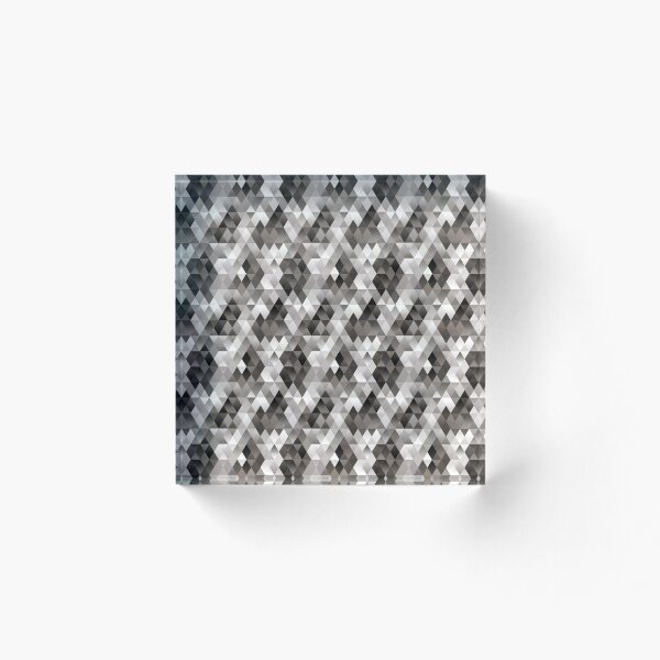 Artikelvorschau, Graue Mosaik-Dreiecke entworfen und verkauft von LittleOddShop.