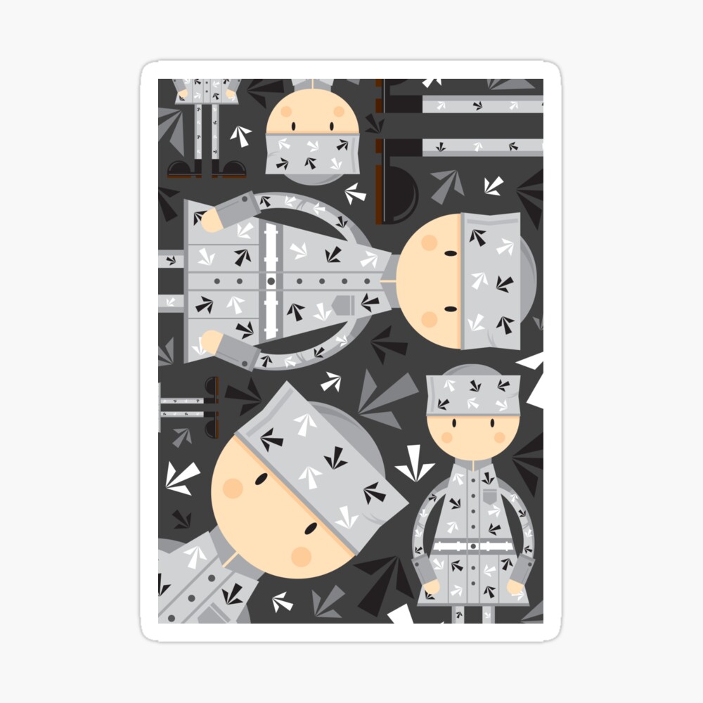 Cute Cartoon Prisoner In Retro Style Uniform Greeting Card By Murphycreative Redbubble