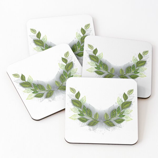 Item preview, Symmetrical Pattern with Tea Leaves designed and sold by Blackmoon9.