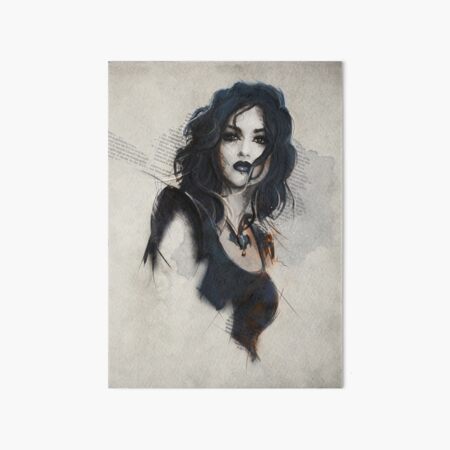 Vampire Queen Art Board Print