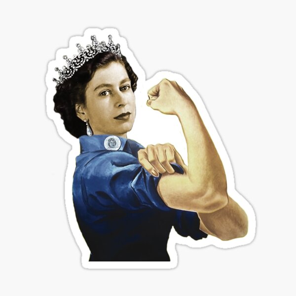 Lizzie la riveteuse Sticker