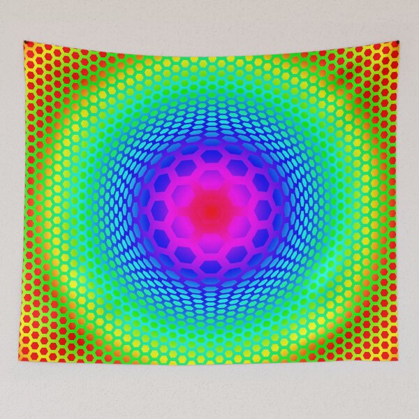 Aperçu de l'œuvre Op Art créée et vendue par serpico93.